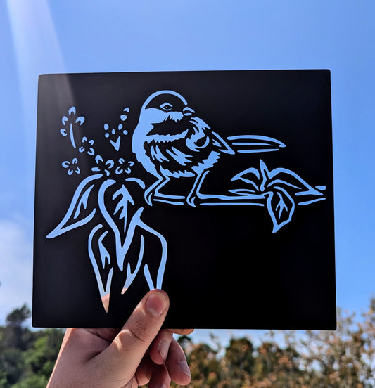 Plaque rouge-gorge